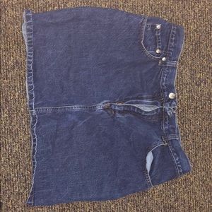 Polo Jean skirt